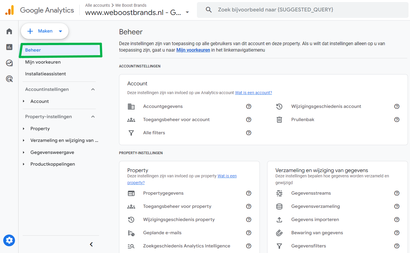 beheerinstellingen-google-analytics-4