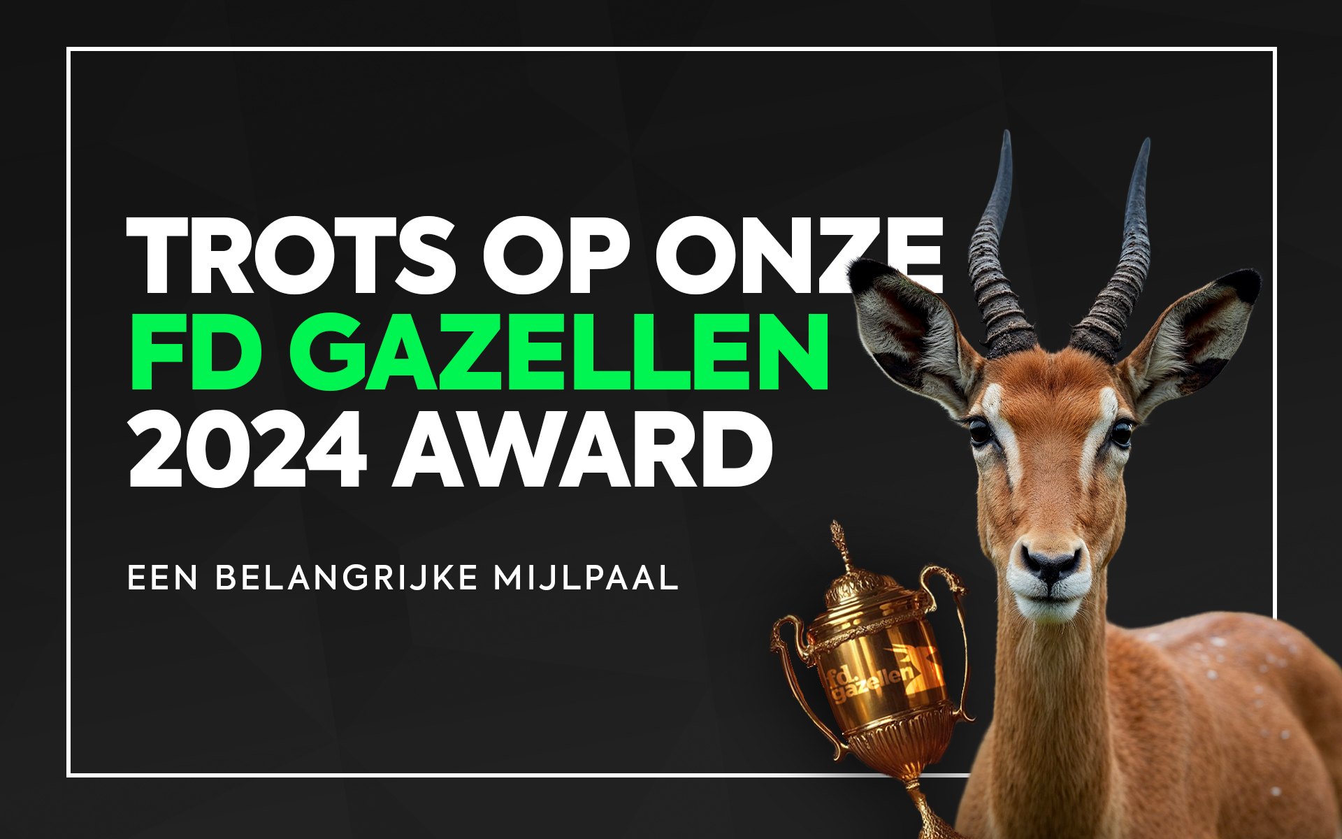 Header van de FD Gazellen awards